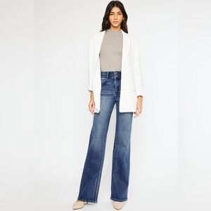 KanCan Onyx Ultra High-Rise Wide Flare Jeans